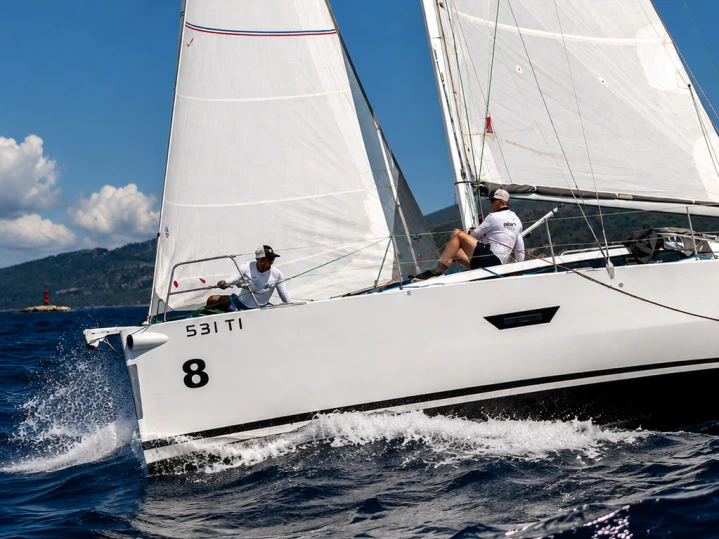 Elan E4 charter bareboat or skippered in  Betina