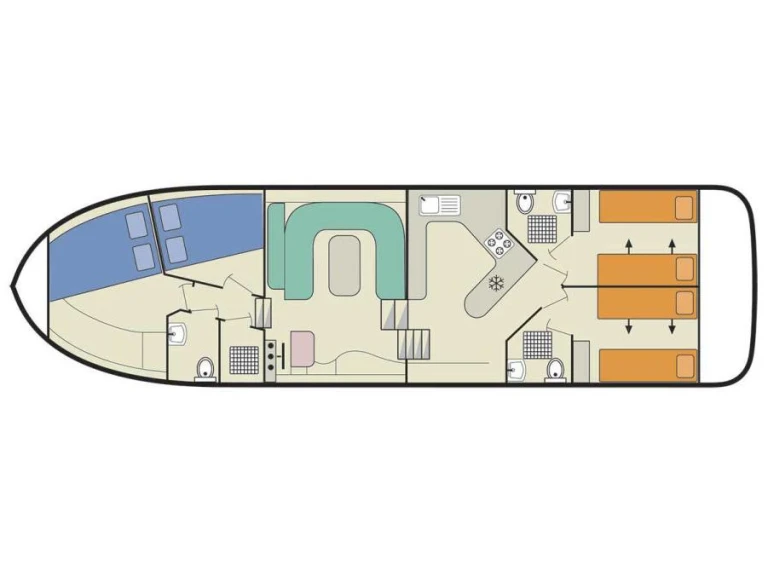 Le Boat Magnifique charter bareboat or skippered in  Trèbes