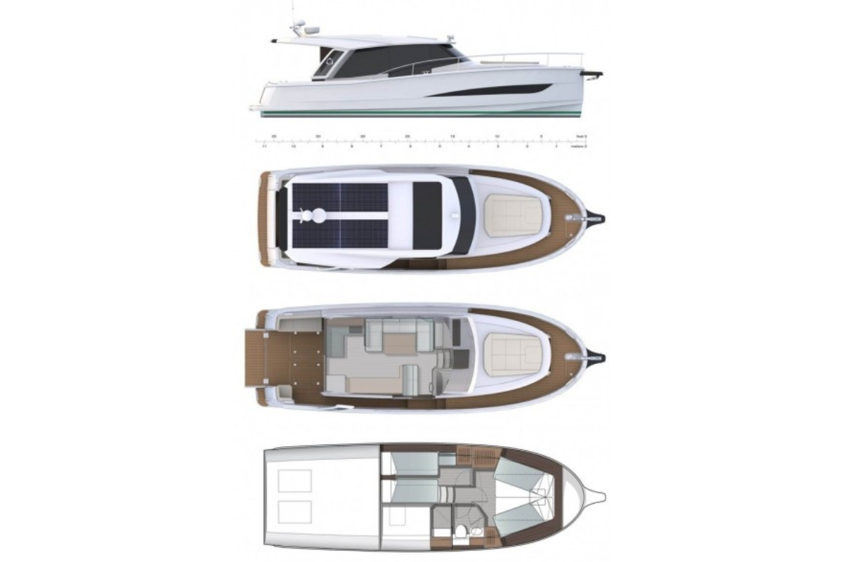 Hire a Greenline Yachts Greenline 39 Biograd na Moru