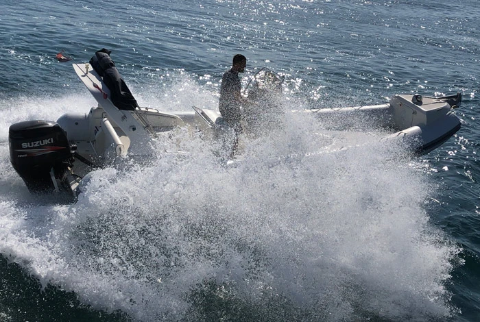 Nuova Jolly King 720 Extreme charter bareboat or skippered in  Biograd na Moru