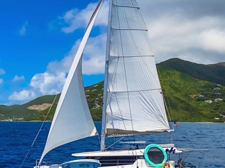 Leopard Hazel Della charter bareboat or skippered in  Tortola