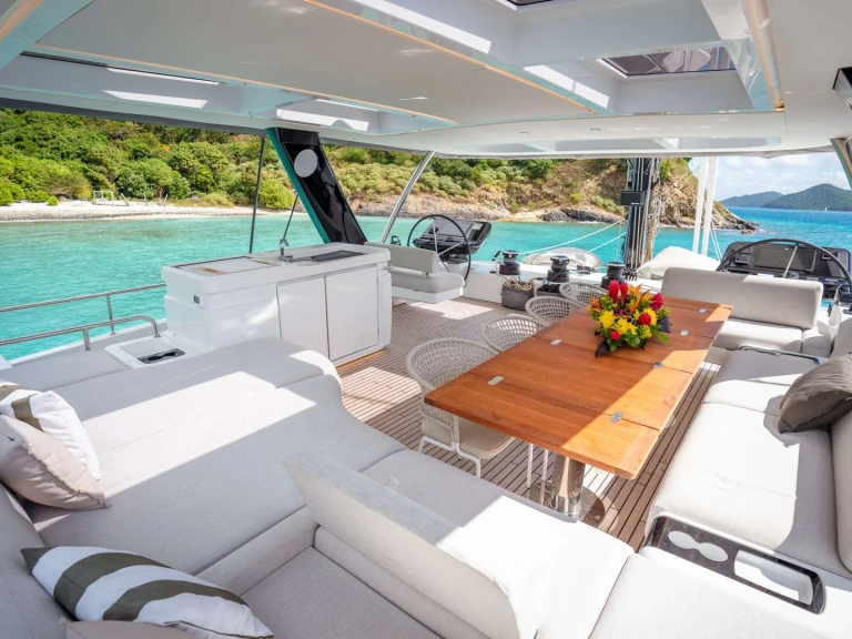Lagoon SEAHOME II charter bareboat or skippered in  British Virgin Islands (BVI)