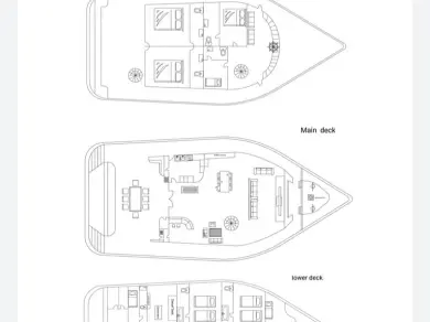 Hire Luxury Yacht Custom Made with a boat licence