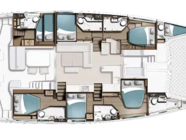 Leopard Catamarans / Robertson & Caine Leopard 52 charter bareboat or skippered in  Furnari