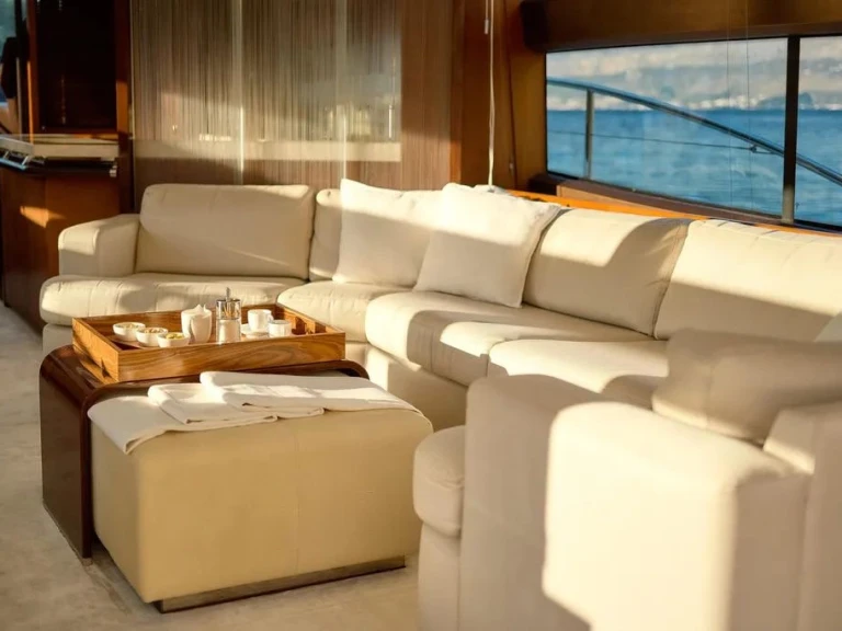 Princess Princess 72 charter bareboat or skippered in  Podstrana