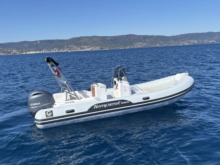 Capelli Tempest 630 charter bareboat or skippered in  Le Lavandou