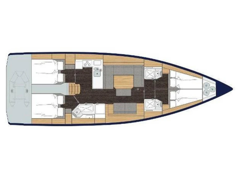 Yacht charter Capo d'Orlando - Bavaria Bavaria C45 on SamBoat