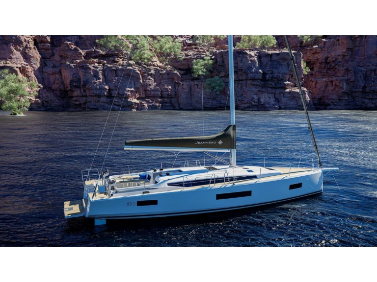 Yacht hire Salerno cheap Sun Odyssey 455