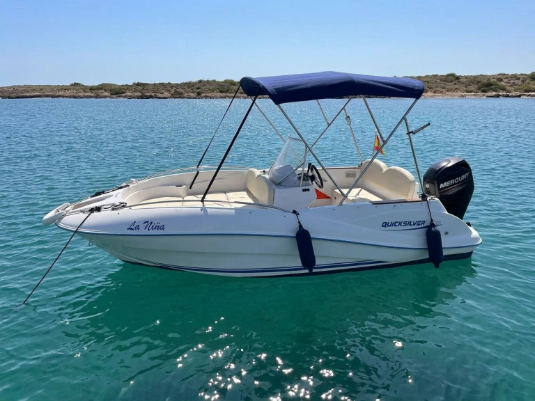 Quicksilver Quicksilver 505 Commander charter bareboat or skippered in  Cambrils