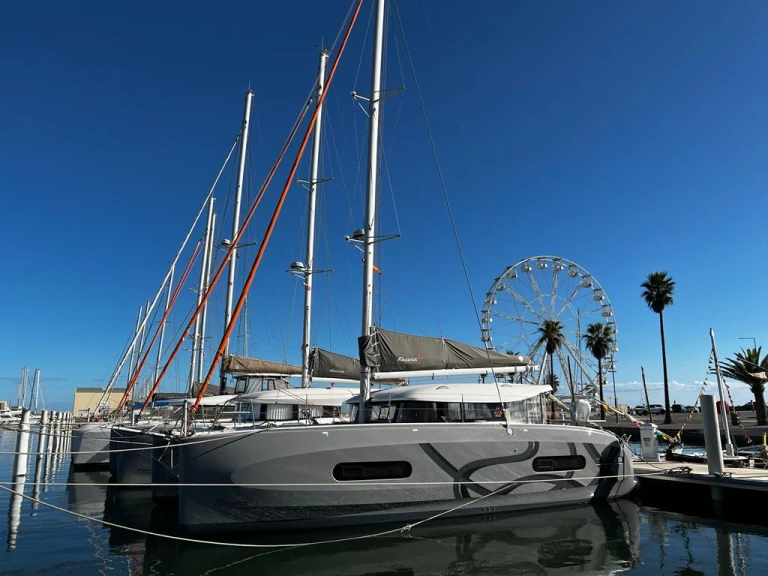 Hire Catamaran Excess with a boat licence