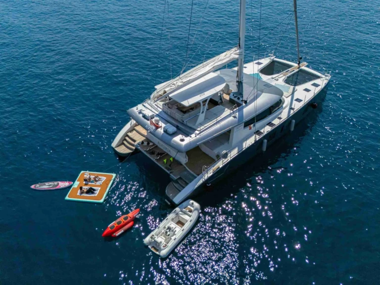 Sunreef Sunreef 74 charter bareboat or skippered in  Bonifacio