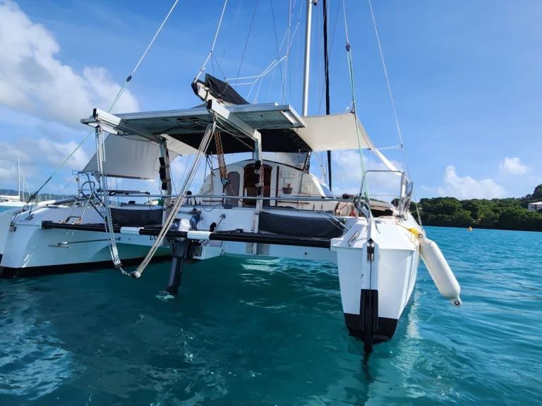 Fountaine Pajot Louisiane 37 charter bareboat or skippered in  Sainte-Anne