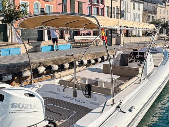 Hire RIB with or without skipper Tarpon Mahón