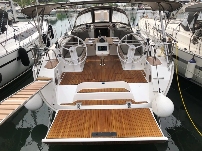 Bavaria Cruiser 46 charter bareboat or skippered in  Lefkáda