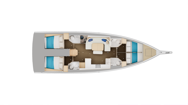 Charter a Jeanneau Sun Odyssey 455 in Road Town on Samboat