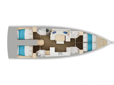 Charter a Jeanneau Sun Odyssey 455 in Road Town on Samboat