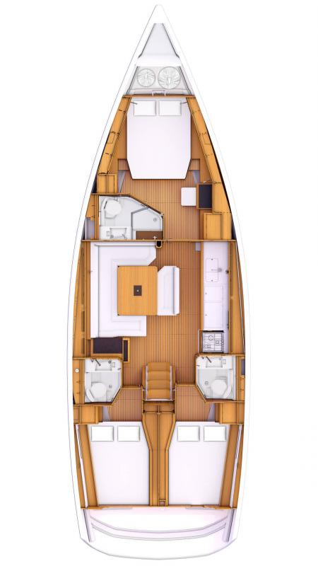 Hire a Jeanneau Sun Odyssey 479 - 3 cab. Fethiye