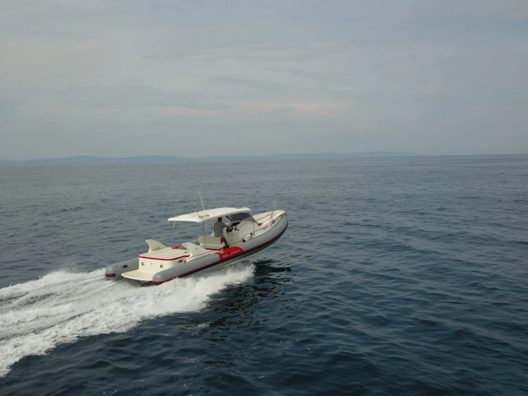 Bura-Boats Bura 9.5 charter bareboat or skippered in  Split