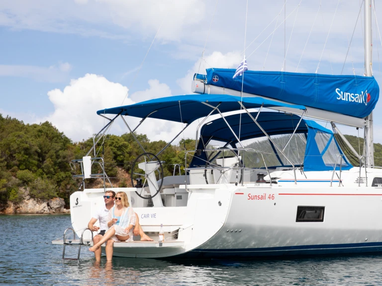 Yacht hire Gouvia cheap Oceanis 46