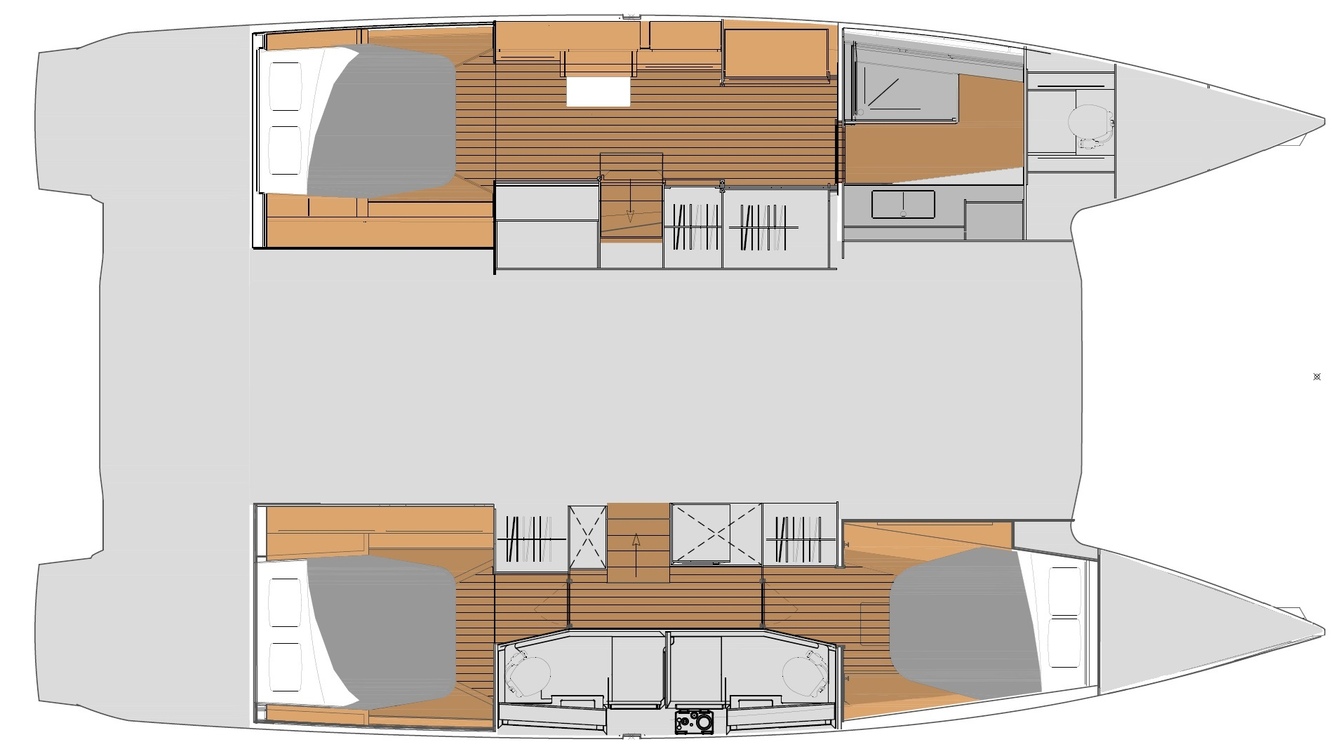 Yacht charter Rhodes (City) - Fountaine Pajot Elba 45 on SamBoat