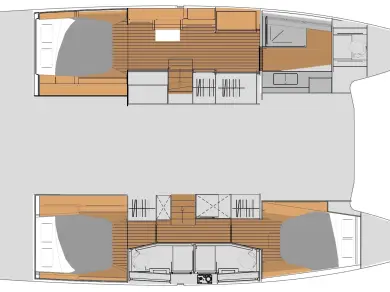 Yacht charter Rhodes (City) - Fountaine Pajot Elba 45 on SamBoat