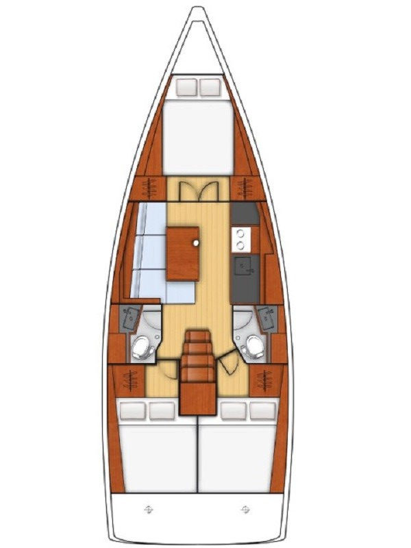 Bénéteau Oceanis 38.1 charter bareboat or skippered in  Split