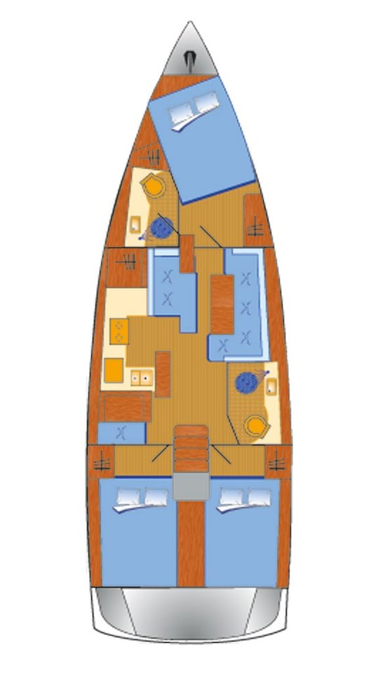 Yacht charter Punat - Jeanneau Sun Odyssey 410 on SamBoat