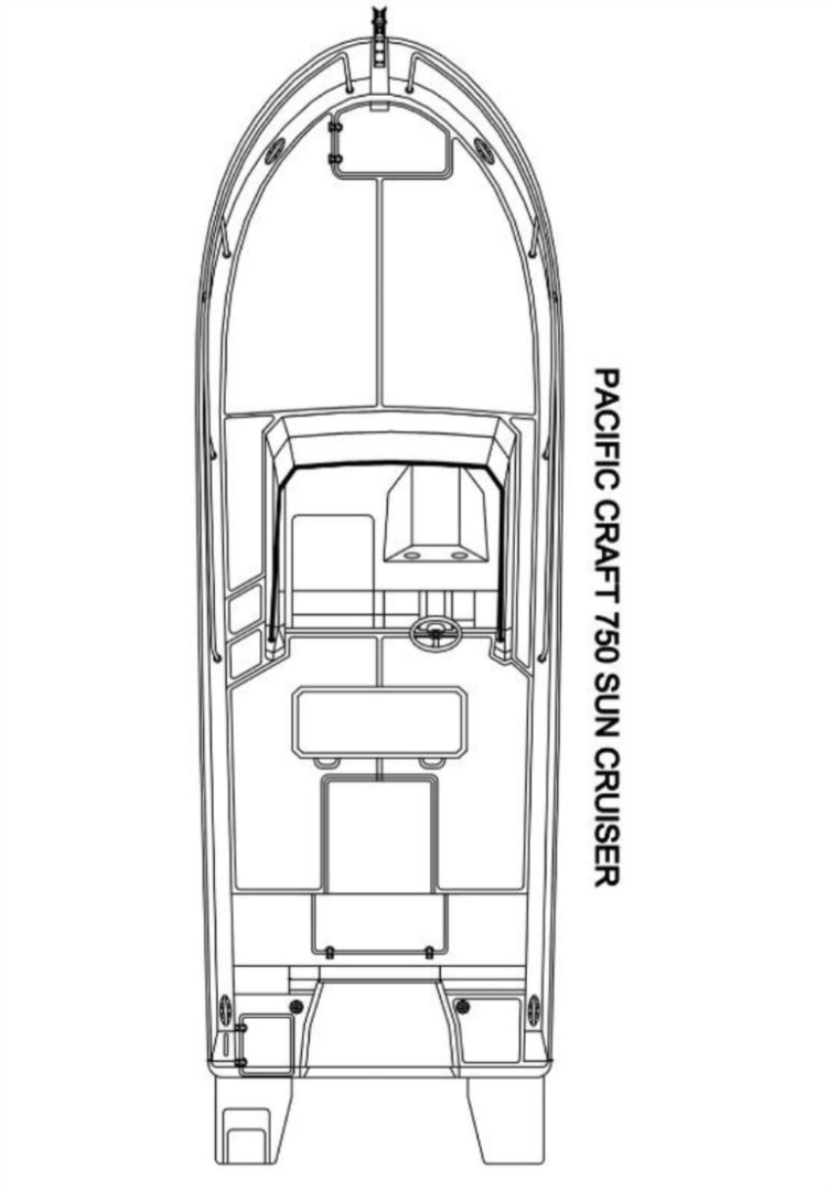 Hire a Pacific Craft Pacific Craft 750 Sun Cruiser Pula