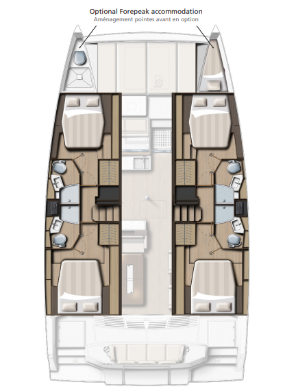 Hire Catamaran with or without skipper Bali Alimos