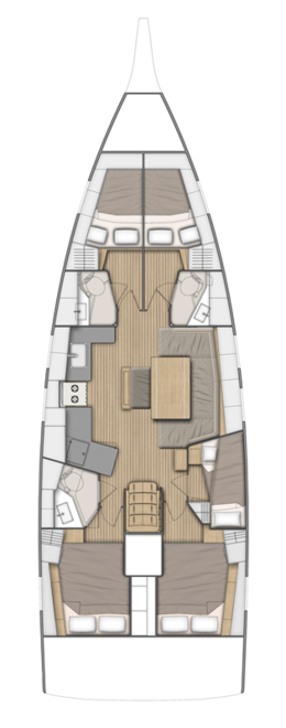 Charter a Bénéteau Oceanis 46.1 in Alimos on Samboat