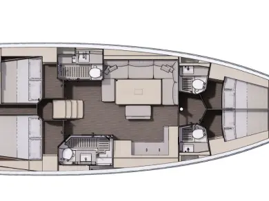 Yacht charter Lefkáda - Dufour Dufour 470 on SamBoat