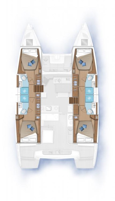 Charter a Lagoon Lagoon 46 in Ajaccio on Samboat