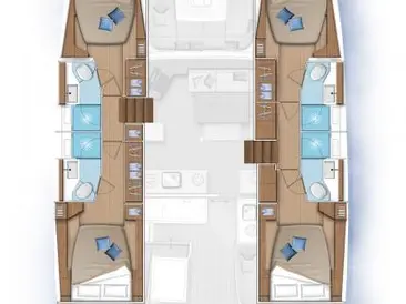 Charter a Lagoon Lagoon 46 in Ajaccio on Samboat