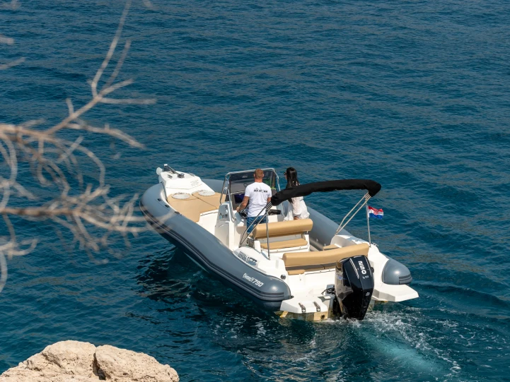 Pirelli 880 L Edition charter bareboat or skippered in  Trogir