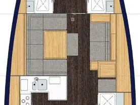 Sailboat to hire Gouvia at the best price