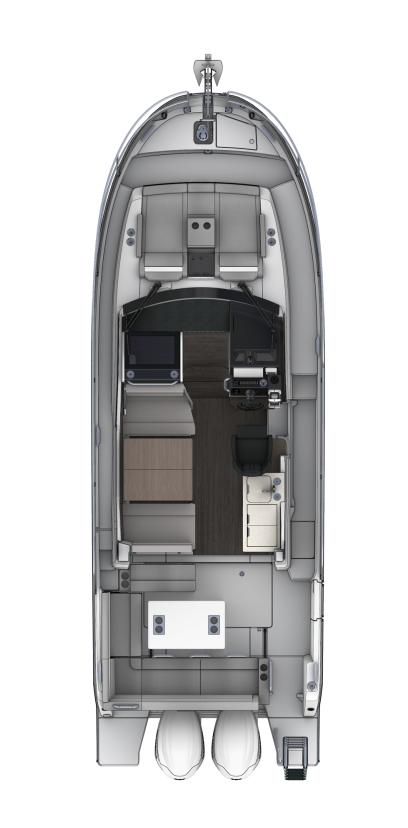 Motorboat hire in Murter-Kornati - Jeanneau Merry Fisher 895 Serie2
