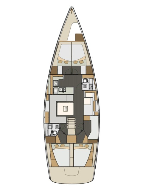 Charter a Elan Impression 50 in Kaštela on Samboat