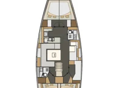 Charter a Elan Impression 50 in Kaštela on Samboat