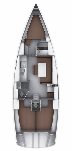 Sailboat hire in Lefkáda - Bavaria Cruiser 40