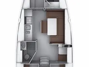 Sailboat hire in Lefkáda - Bavaria Cruiser 40