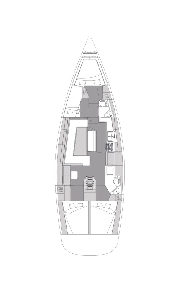 Sailboat hire in Biograd na Moru - Elan Impression 45.1