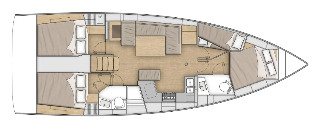 Yacht charter Alimos - Bénéteau Oceanis 40.1 on SamBoat