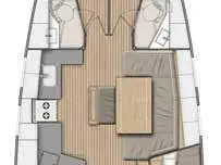 Hire Sailboat Bénéteau with a boat licence