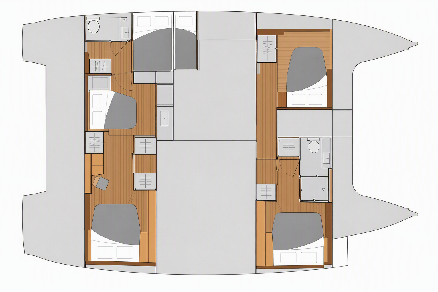 Catamaran hire in Road Town - Fountaine Pajot Tanna 47