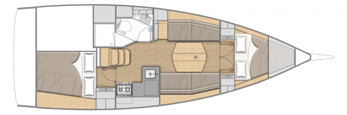 Hire Sailboat with or without skipper Bénéteau Alimos