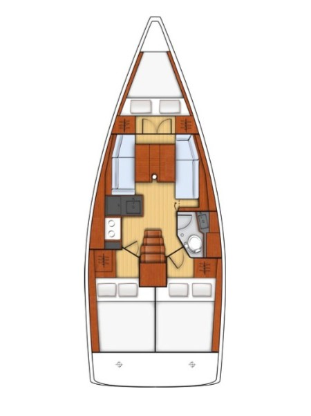 Charter a Bénéteau Oceanis 35.1 in Biograd na Moru on Samboat