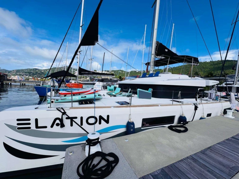 Lagoon ELATION charter bareboat or skippered in  Road Town