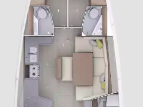 Yacht hire Split cheap Oceanis 47 - 5 cab.
