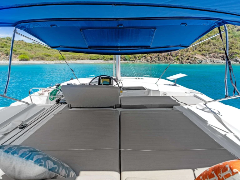 Lagoon OCEANS 8 charter bareboat or skippered in  Saint Thomas Island