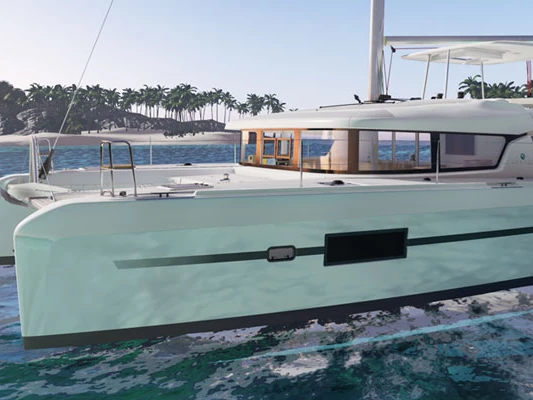 Lagoon Lagoon 42 charter bareboat or skippered in  Paros (Island)
